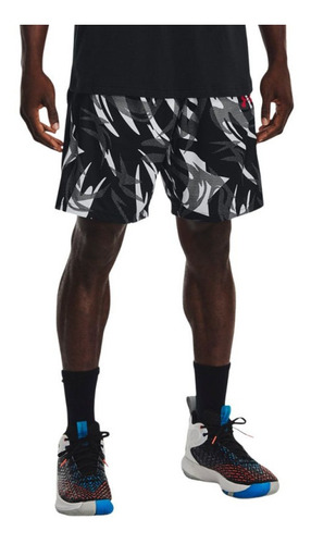 Short Basketball Under Armour Baseline 10in Negro Hombre 137