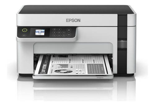 Impresora Multifunción Epson Ecotank M2120 Con Wifi Blanca