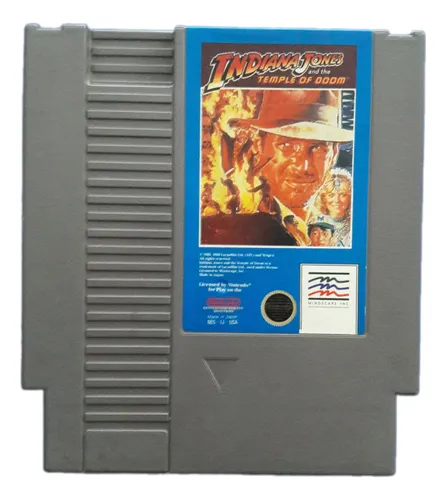 comprar Juego Original Nintendo Nes Indiana Jones
