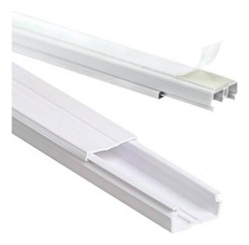 Canaleta Ilumi Pvc Branca Com Fita Dupla Face 20x10x2000mm