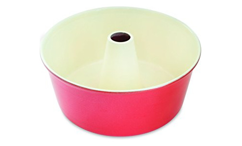 Molde Para Tartas Nordic Ware Angel Food, 16 Tazas, Rojo