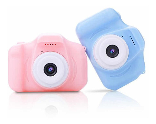 Cámara Digital Recargable Para Niños Incluye Video Juegos