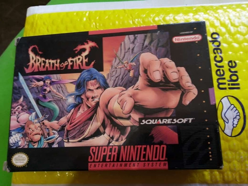 Breath Of Fire Completo Original Super Nintendo Snes