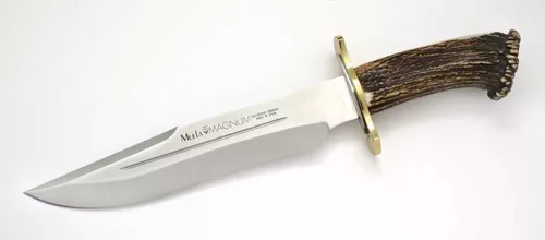  Muela BW-24A Cuchillo de caza de hoja fija con funda