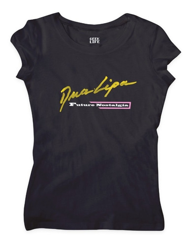 Camiseta Dua Lipa Future Nostalgia Tour