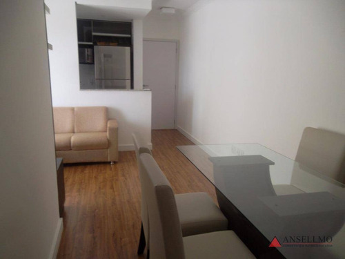 Imagem 1 de 13 de Apartamento Com 2 Dormitórios À Venda, 57 M² Por R$ 500.000,00 - Jardim - Santo André/sp - Ap0567