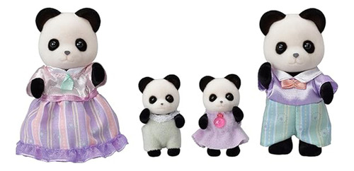 Sylvanian Families Familia Panda Set Ternurines Japon Fs-39