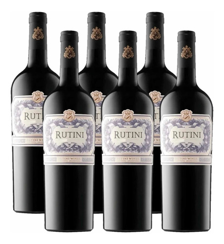 Vino Rutini Merlot Caja X6 - Perez Tienda -