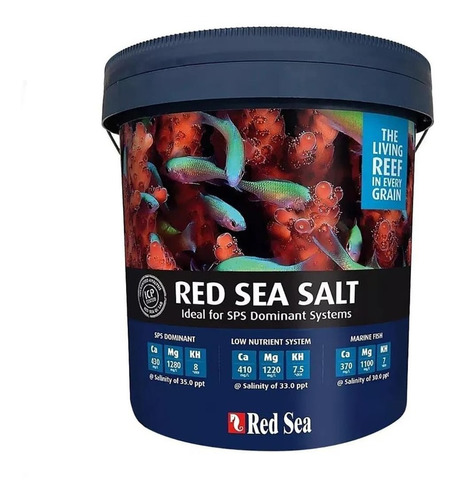 Sal Red Sea Balde 7kg Fundodomaraquários