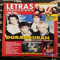 Comprar Revista Bizz Letras Traduzidas Duran Duran Whitney Houston