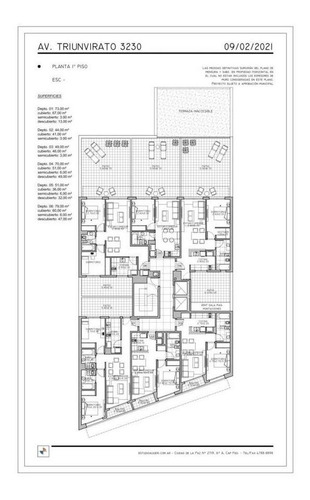 Imagen 20 de 26 de 2 Ambientes Al Frente Con Balcón En Pozo 51m2- Villa Ortuzar
