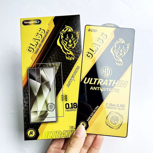 Vidrio Templado Full Glue 9d Para Samsung S25 Lee Huella