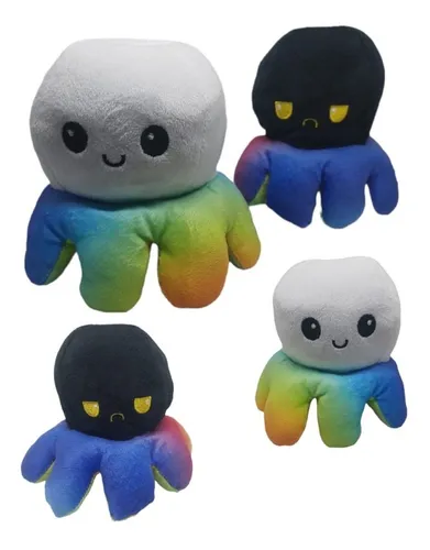 Peluche Pulpito Doble Cara Diversos Colores Cuotas sin inter s