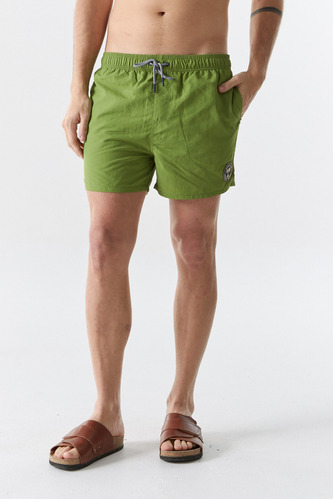 Short De Baño De Nylon Liso Hombre Prototype Smooth