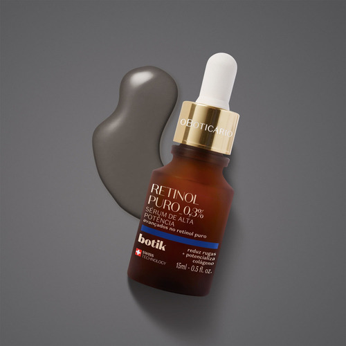 Sérum Facial De Alta Potência Botik Retinol Puro 15ml Moment Mista Noite