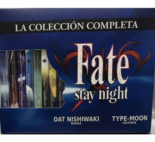 Fate Stay Night Boxset, De Type-moon. Serie Fate Stay Night, Vol. 1.0. Editorial Panini, Tapa Blanda En Español, 2022