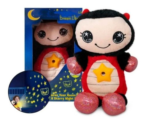 Peluche Con Proyector De Luces Para Noches Dream Lite