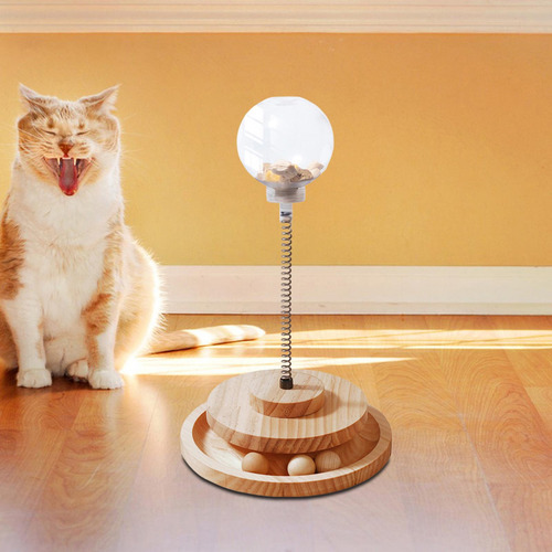 Juguetes Interactivos De Comida Para Gatos Bola De Comida