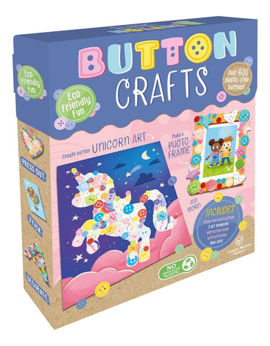 Button Crafts, De Igloo Books. Editorial Base En Inglés