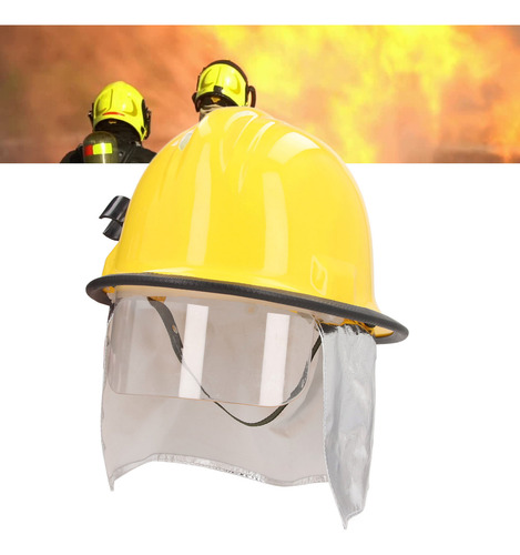Casco De Bombero De Combate Ignífugo De Doble Capa