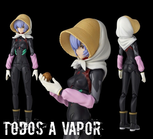 Figura Rei Ayanami Evangelion Evolution 22 Kaiyodo
