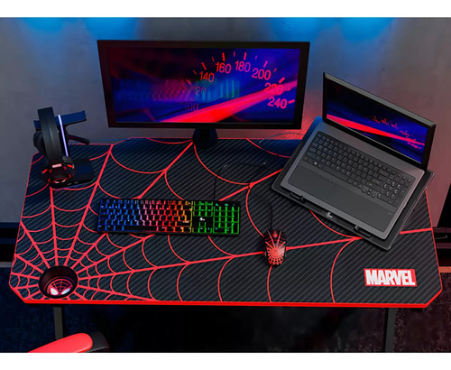 Escritorio Gamer Pc Desk Marvel Spiderman 1 Nivel Xtech Febo
