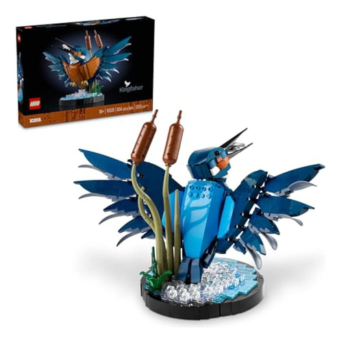 Lego Icons - Modelo De Pájaro Martín Pescador,