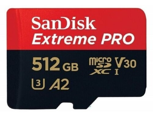 Tarjeta De Memoria Sandisk Microsd Extreme Pro 512gb 200mb/s