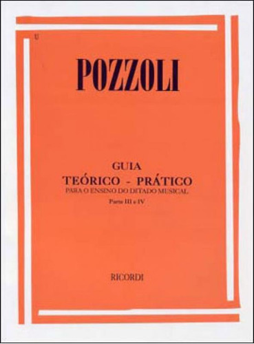 Guia Teorico-pratico Para O Ensino Do Ditado Musical Partes 