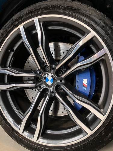 Bmw X6 M 4x4 V8 Bi-turbo 4.4 Azul C/ Teto Solar 2015/16