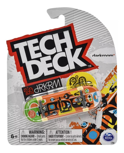 Tech Deck Darkroom Spin Master Mini Patineta Dedos 