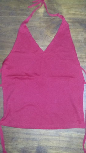 Musculosa De Tiras Abierta Atras
