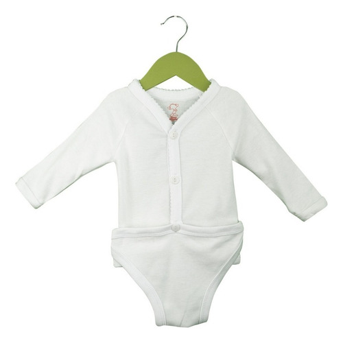 Pilucho Bebe Blanco Con Tirantes Set 3 Undades