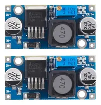 Comprar . Kit 2 Reguladores De Voltaje Dc-dc Lm2596 Ajustable