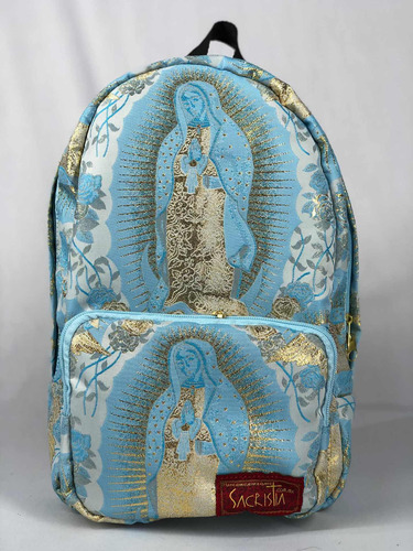 Mochila Brocado Guadalupana Mini