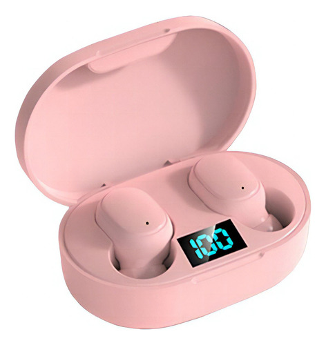 Auriculares inalámbricos Bluetooth 5.0 E6s para varios colores, color rosa