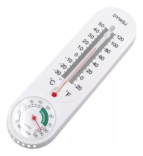 Termómetro Ambiental Higrómetro De Pared Temperatura Humedad