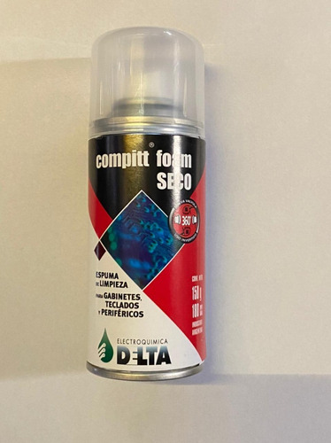 Compitt Foam Seco 150g / 180cc. Espuma  Limpieza Delta Cfoam