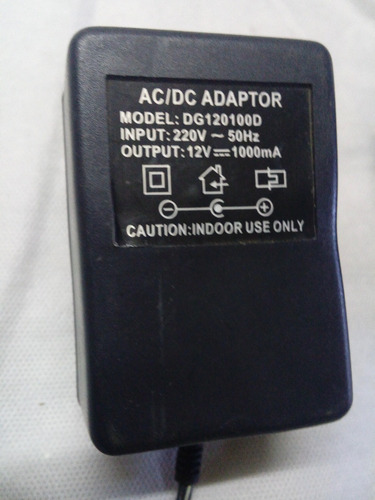 Fuente Adaptor Transformador Cargador 12 V 1000ma. 