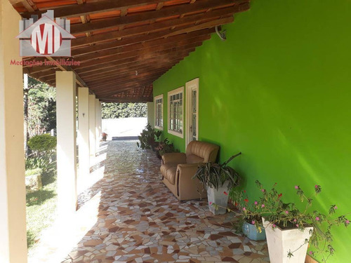 Imagem 5 de 30 de Chácara Com Excelente Localização, Pomar, Casa Com 03 Dormitórios, Piscina, Pertinho Da Cidade À Venda, 11000 M² Por R$ 500.000 - Ch0321