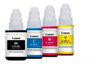 Pack Tinta Canon Original Serie Gi-190 G1100 G2100 G3100