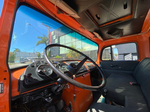 Imagem 8 de 15 de Mb 1113 Truck Baú Turbinado Único Dono Freio A Ar Direção
