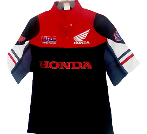 Camisa Honda Escuderia Motos Chooper Elf Lth Skf Mobil Quake