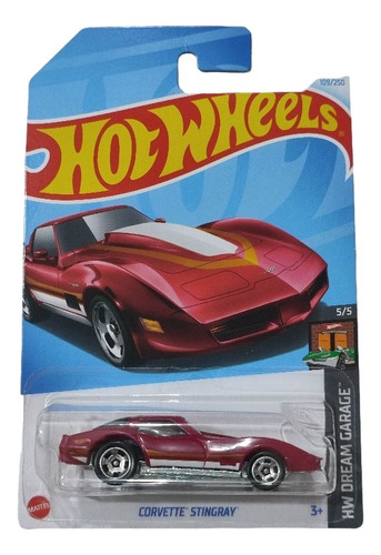 Hot Wheels Corvette Stingray Rojo 2024