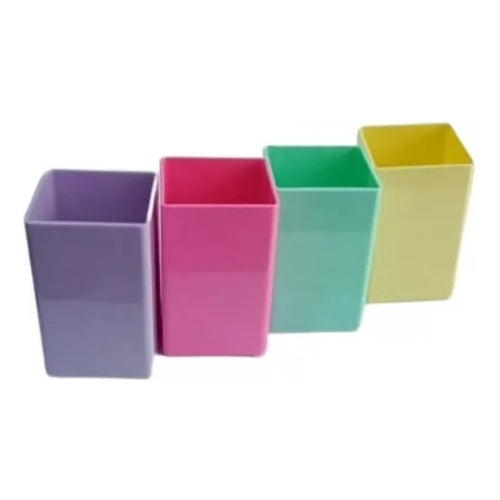 Porta Lapiz Portalapiz  Colores Varios Colores Pack X 10 Uni