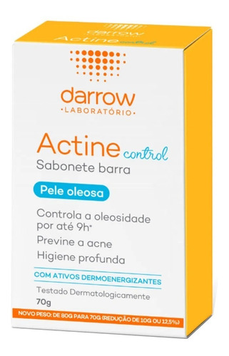 Actine Control Darrow - Sabonete Em Barra - 70g