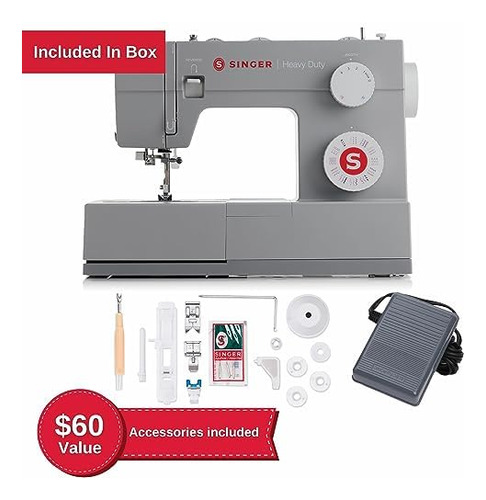Máquina De Costura Singer Sterling Edition Heavy Duty 4432