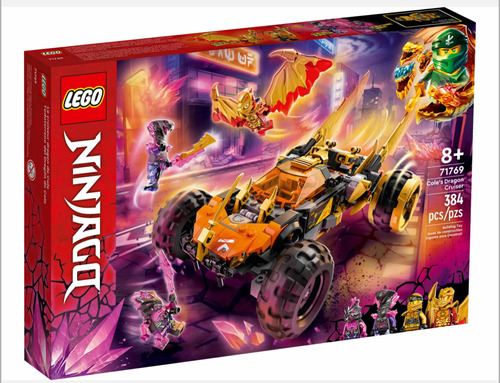 Lego Ninjago 71769 - Coles Dragón Cruiser - 384 Piezas !!!