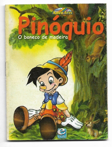 Pinóquio Boneco Coleção Arco-iris Conto Infantil Revista Cx3 (Usado)