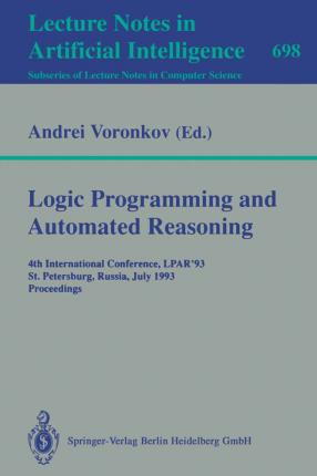 Libro Logic Programming And Automated Reasoning - Andrei ...